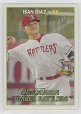 2016 Topps Heritage Minor League Edition Isan Diaz #42 g6p