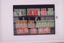 Oak Creek CO 17 Precancels Washington Franklin Used Stamp Lot