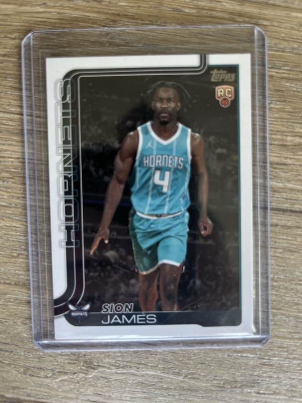 2025-26 Topps - Sion James #233 (RC)
