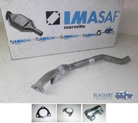 Imasaf Frontrohr/Flexrohr für Audi A4 + Avant (B7) 2.0 96KW Schalter 2005-2008