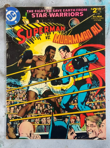 Vintage DC Comics Superman vs Muhammad Ali Comic Book 1978 Collector's Edition