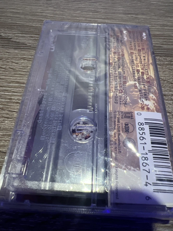 DEAD PREZ/Lets Get Free SEALED OG Cassette/Hip Hop Cassette/Rap Tape  - Image 2 of 4