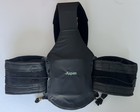 ASPEN MEDICAL PRODUCTS Black Adjustable Back Brace With Shoulder Harness — photo 1