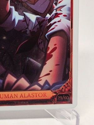Hazbin Hotel Trading Card Season 2 - HUMAN ALASTOR 23/60 FOIL