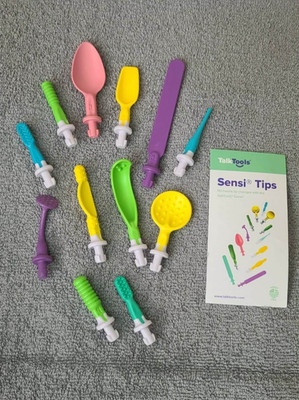 TalkTools Sensi Oral Motor Tips - Assortment - 12 Tips - Brand New ...
