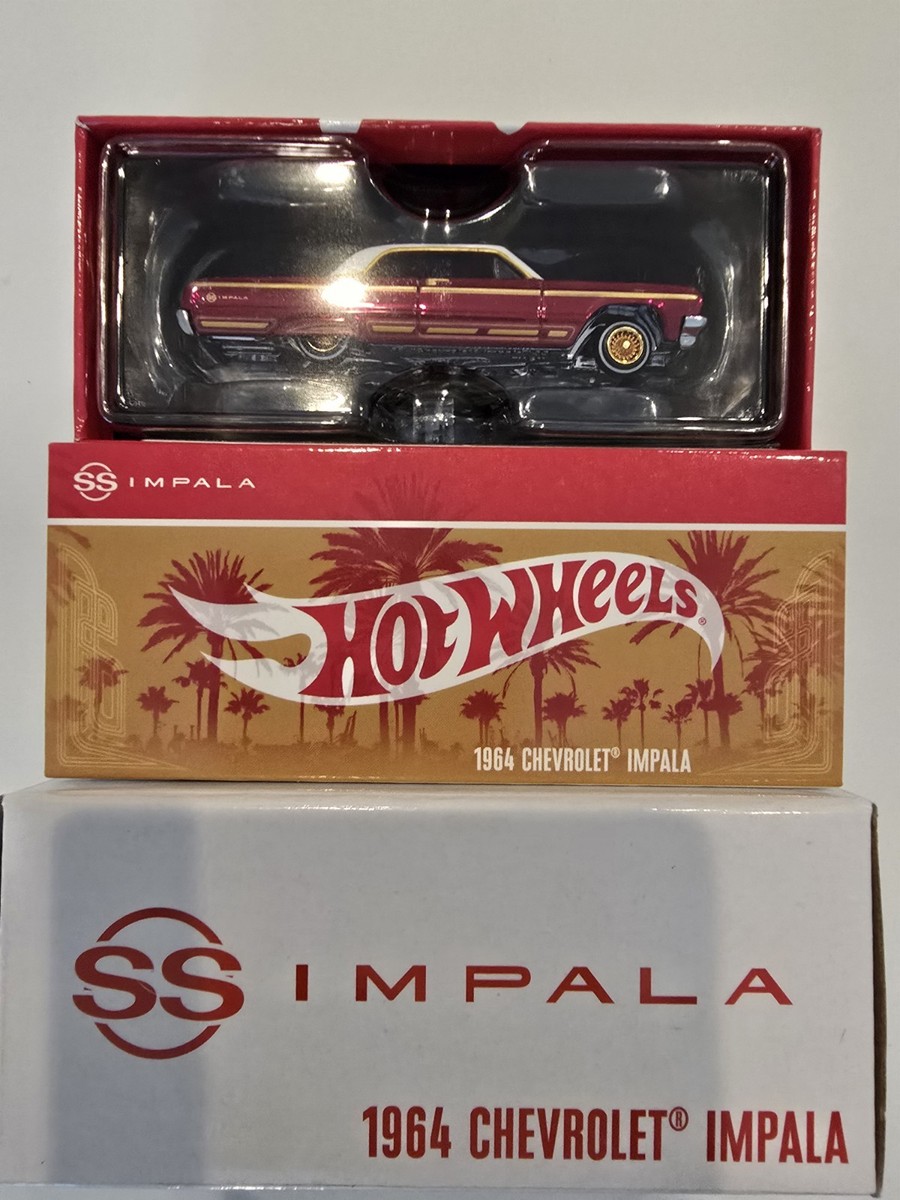 Hot Wheels 1964 Chevy Impala SS Red Line Club Exclusive 2024