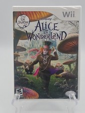 Wii Video Game Disney Alice in Wonderland NEW SEALED 2007