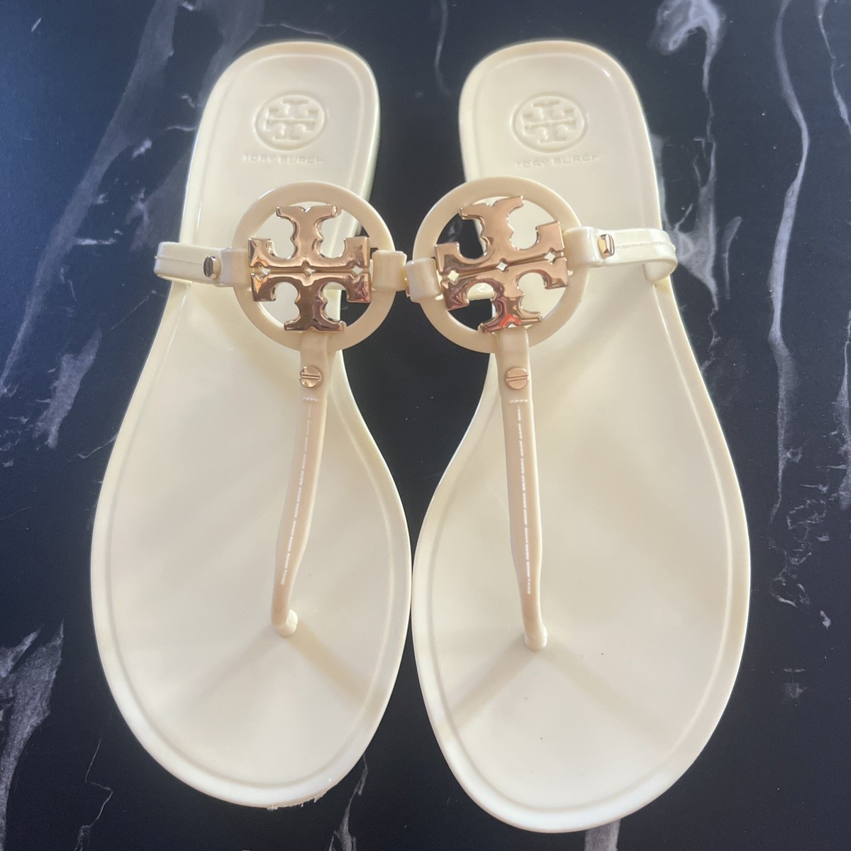 Tory Burch Mini Miller Flat Jelly Thong Sandals US Size Color