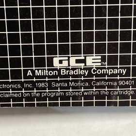 VECTREX Arcade System- ANIMACTION &ldquo;MANUAL ONLY&rdquo; Vintage 1983 **NO GAME or BOX**