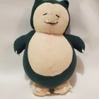 Vintage 1999 Pokemon Snorlax Soft Stuffed Plush Toy Nintendo Play by Play Game