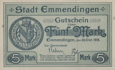 Emmendingen - Stadt - 5 Mark