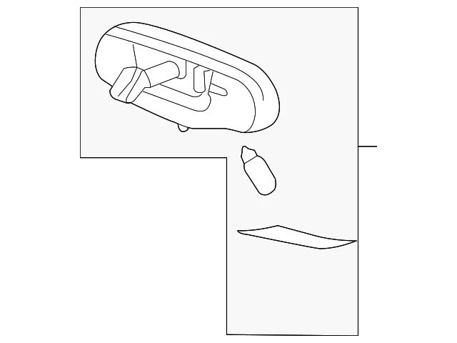 Genuine GM Inside Rearview Mirror 22905185 - Imagem 3 de 4