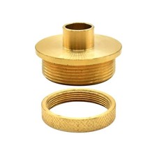 19662 1/2" Brass Router Template Guide with Lock Nut Replaces OEM 42033