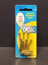 NOS 10pc Bendless Nails Assorted for Brick/Concrete OOK Brand MPN 50034 Germany