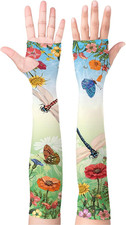 Gardening Sleeves for Women Leaf Sleeves to Cover Arms Sleeves Anti-Scratch Farm