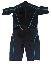 SeaSkin Shorty Front Zip Large Wetsuit for Diving Snorkeling Surfing Swimming