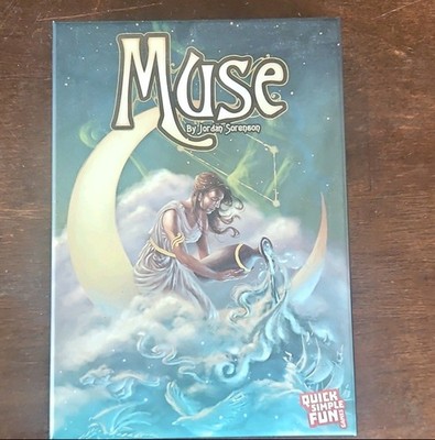 Quick Simple Fun Games Muse Card Game Art Theme US Edition 2-12 Players 2016