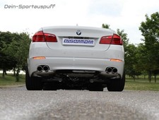 Eisenmann Duplex Sportauspuff RACE BMW 5er F10 F11 Limo u Touring 535i je 2x90mm