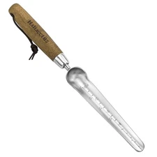 Seeding Widger with 6'' Scale, Stainless Steel Planting Trowel for Repotting,...