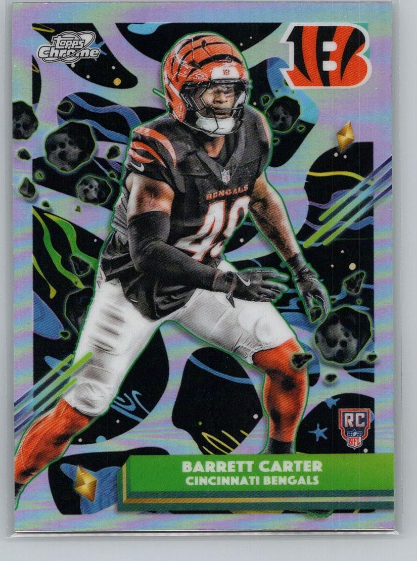 2025 Topps Chrome Cosmic #121 Barrett Carter Refractor