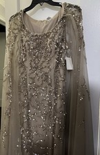 Elegant Beaded Evening Gown