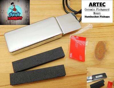 Artec Jazz Vintage Artist Side Mounted Mini Humbucker Pickup Chrome