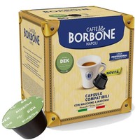 100 Kapseln Dek Caffè Borbone Entkoffeinierte Mischung Kompatibel Dolce Gusto...