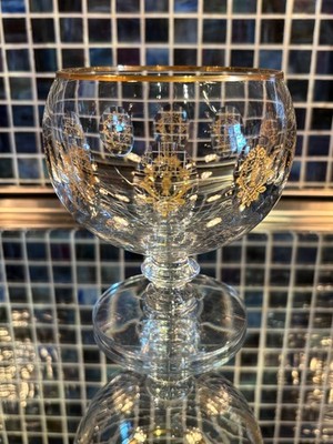 Tiffin-Franciscan Palais Versailles Seafood Cocktail Glass Without Liners Mint
