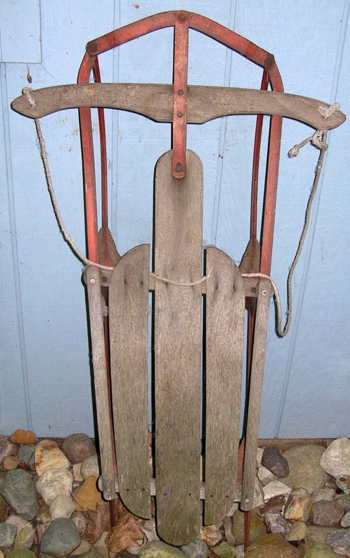 Vintage American Flyer Sled 42" x 22" PICK UP ONLY
