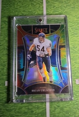 2023 SELECT BRIAN URLACHER TIE DYE PRIZM SP /25 CHICAGO BEARS HOF