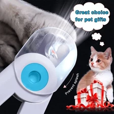 Pet Nail Clippers for Cats and Dogs Stainless Steel with LED Light Grooming Tool