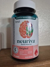 Schiff Neuriva Brain Support Supplement 50 Gummies Exp 05/26+ Memory Focus SALE⭐
