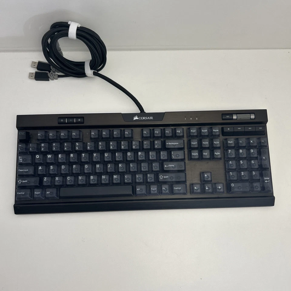 Corsair K70 RGB MK.2 LP Mechanical Gaming Keyboard Cherry MX Blue Tested 👍 - Image 2 of 4