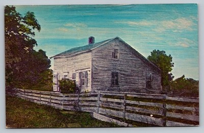 Birthplace Of President Warren G Harding Ohio OH Vintage Postcard
