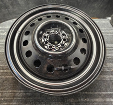 Qty 1 Black Gloss Steel Multi Spoke 5 Double Lug Wheel Rim 17x7