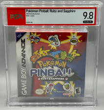 Pokemon Pinball Ruby & Sapphire Nintendo Game Boy Advance PSA 9.8 A+ Not WATA