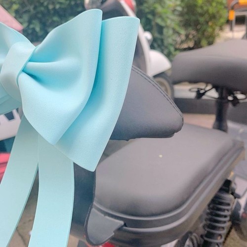 Makaron Car Sticker Soft Bow Knot Ornament High Quality Bow Knot Sticker - Afbeelding 9 van 16