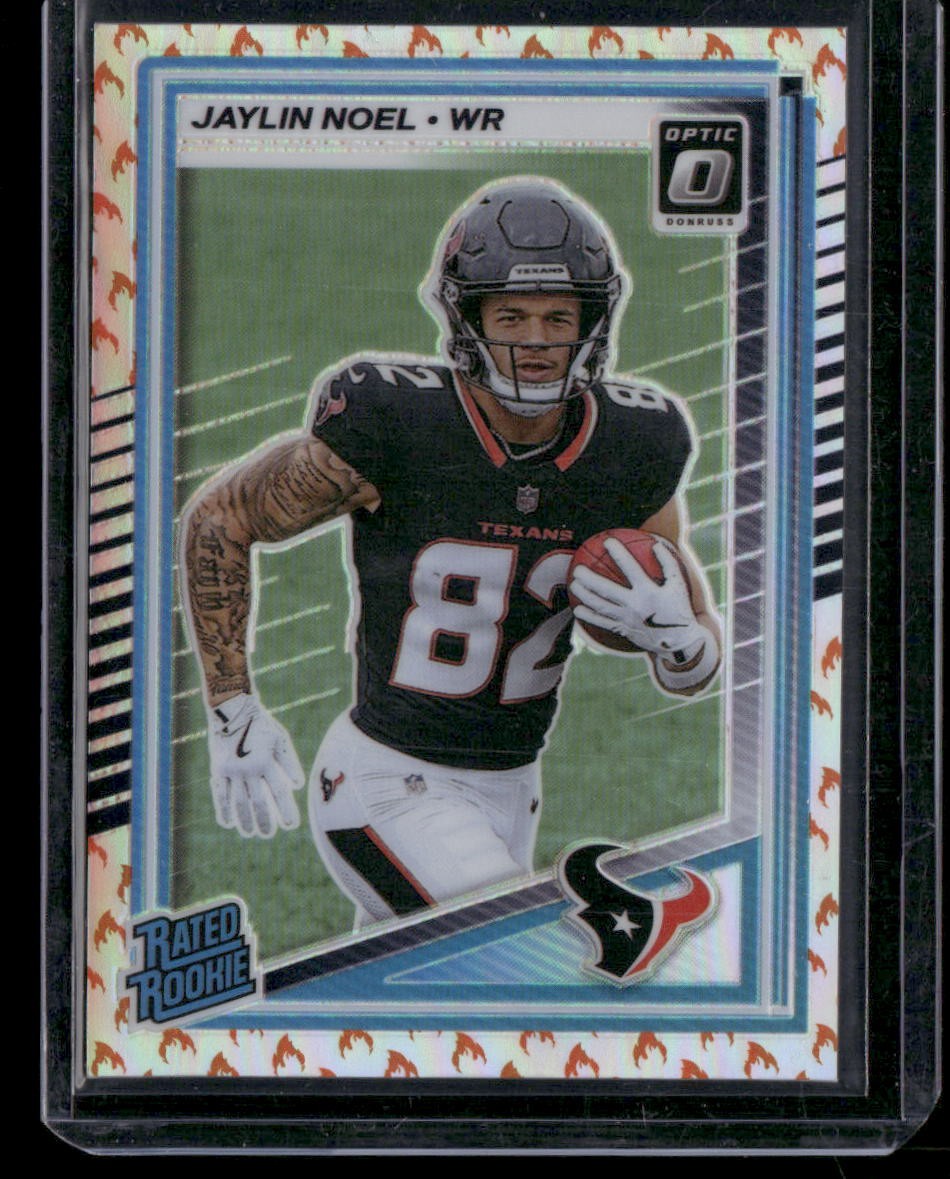 2025 Donruss Optic #241 Jaylin Noel Fire