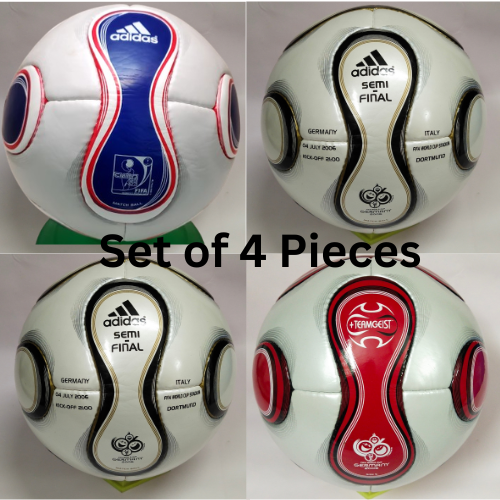 Adidas Teamgeist 2006 Germany Soccer Match Ball Football (4 Pcs