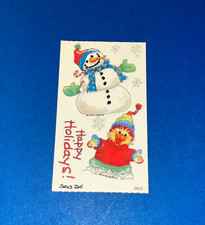 Vintage Suzy's Zoo Christmas Sticker
