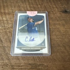 2013 Bowman Chrome - Prospects Autographs Cameron Gallagher #BCA-CG (AU, RC)