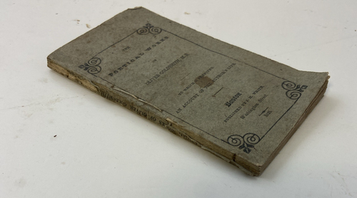 1825 Poetical Works of Oliver Goldsmith Boston J.H. White Washington Street - Picture 3 of 12