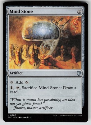 Mind Stone Normal U Commander: Bloomburrow 280 NM