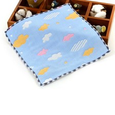 Serviette 25 X25cm pour bébé coton bébé mousseline carrés maternel et enfant doux