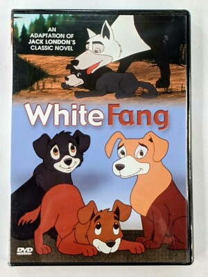 White Fang DVD ANIMATED, NEW