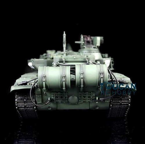 Henglong 7.0 1/16 Green T90 RC Tank 3938 360 Turret Metal Track W/ Link Red Eye - Picture 5 of 11