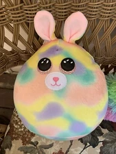 Ty Squish-A Boo Furry bunny  Rabbit Plush