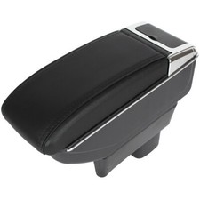 Mittelarmlehne Armlehne Leder Bezug Schwarz für Suzuki Swift III 05-11 KOMPLETT