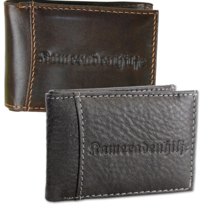 Mini Geldbörse Herren 100% Echtleder Portemonnaie kleiner