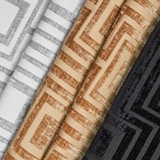Geometric Chenille Upholstery Brocade Jacquard 58/59" Fabric By The Yard